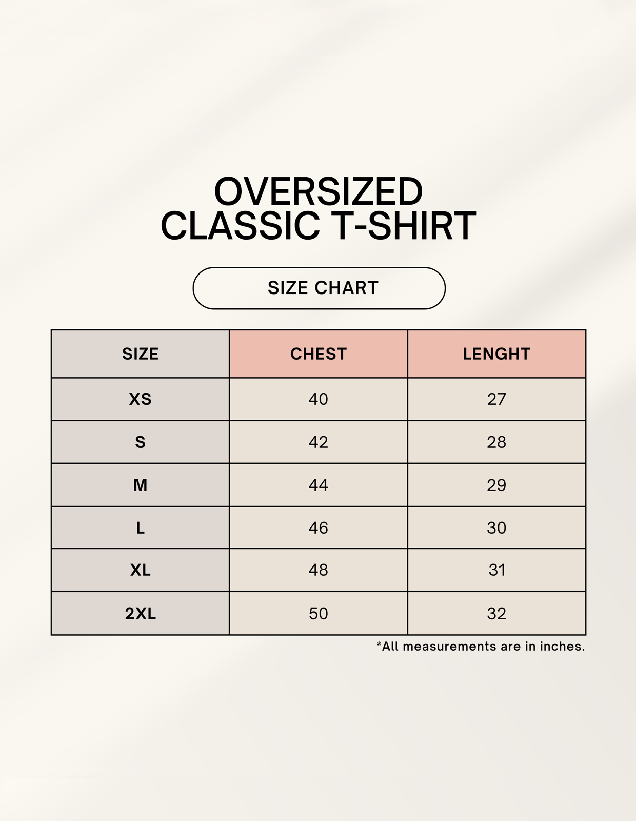 1754893120sizechart.png - Porsche 911 Unisex Oversized Classic T-Shirt | Cikada Clothing