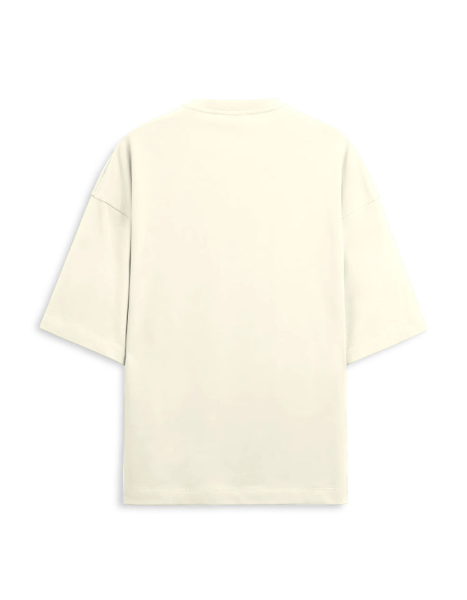 off white back - Porsche 911 Unisex Terry Oversized T-Shirt | Cikada Clothing