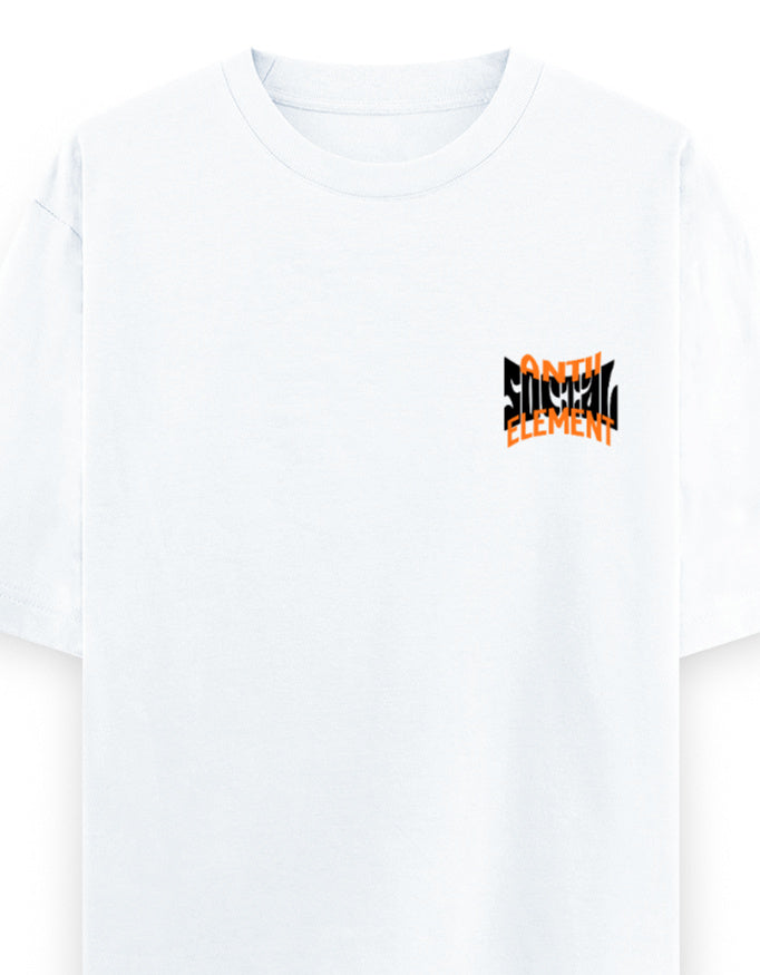 white front - STFU BABE Unisex Oversized Classic T-Shirt | Cikada Clothing